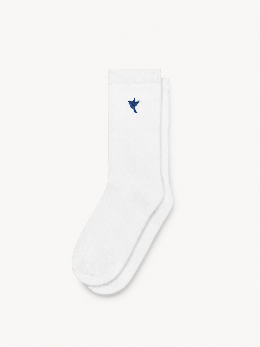 Dove socks — white / blue — Archive 2023 — principal product view