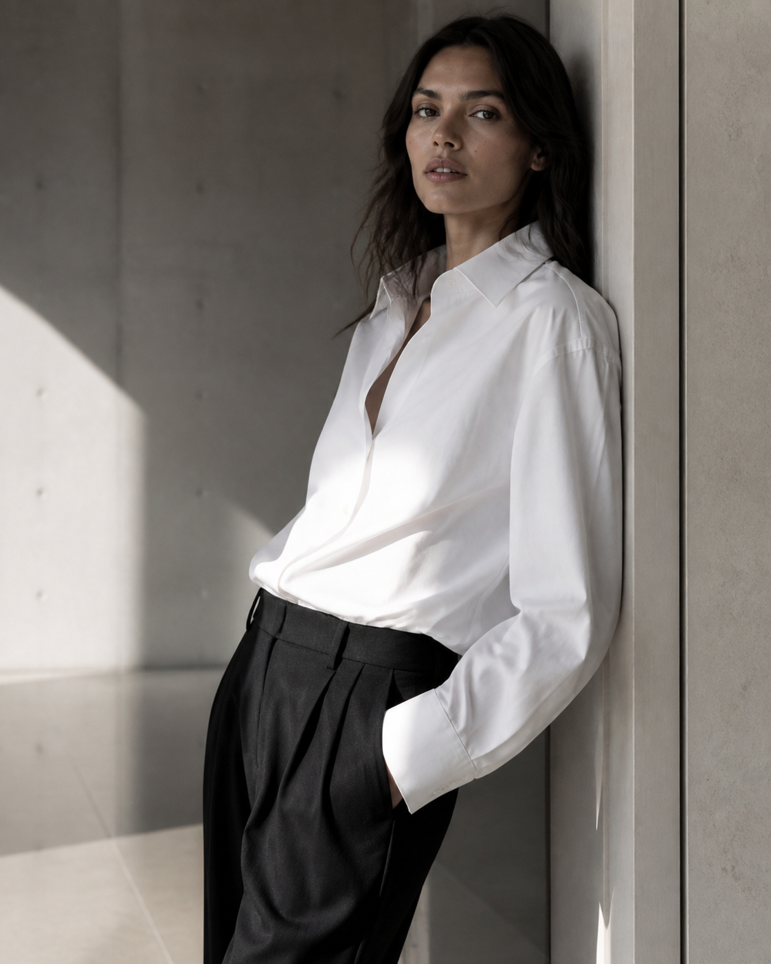 The Proper Label — The white shirt; Maison de Sport editorial study