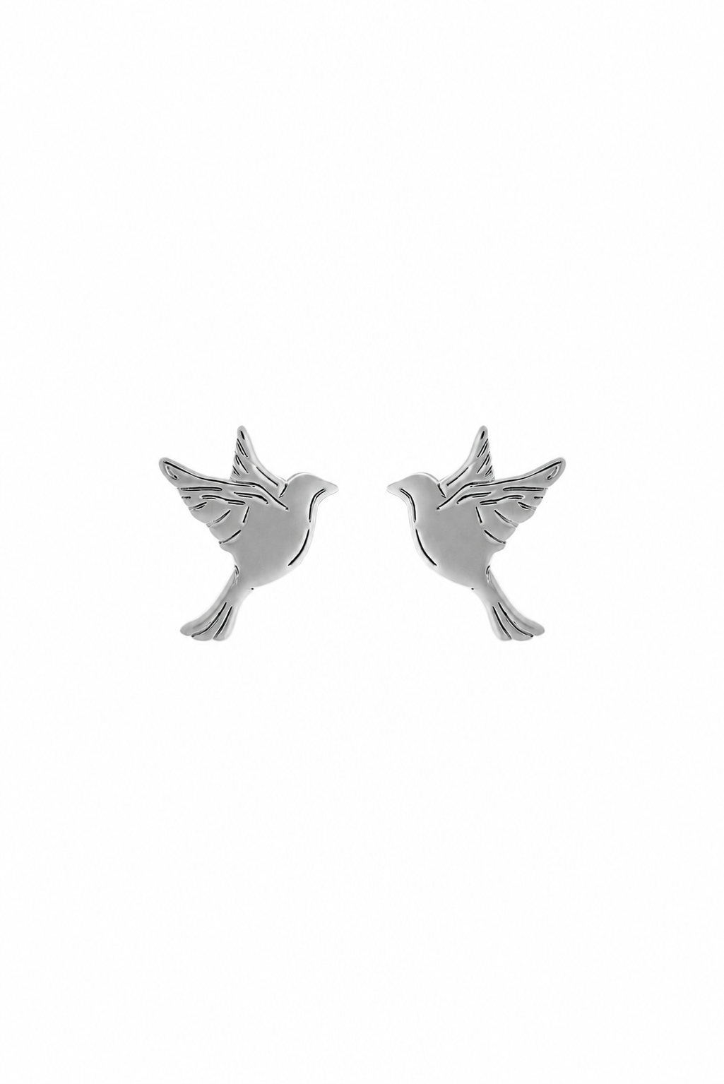 Dove earrings — single product view on the Maison studio background.