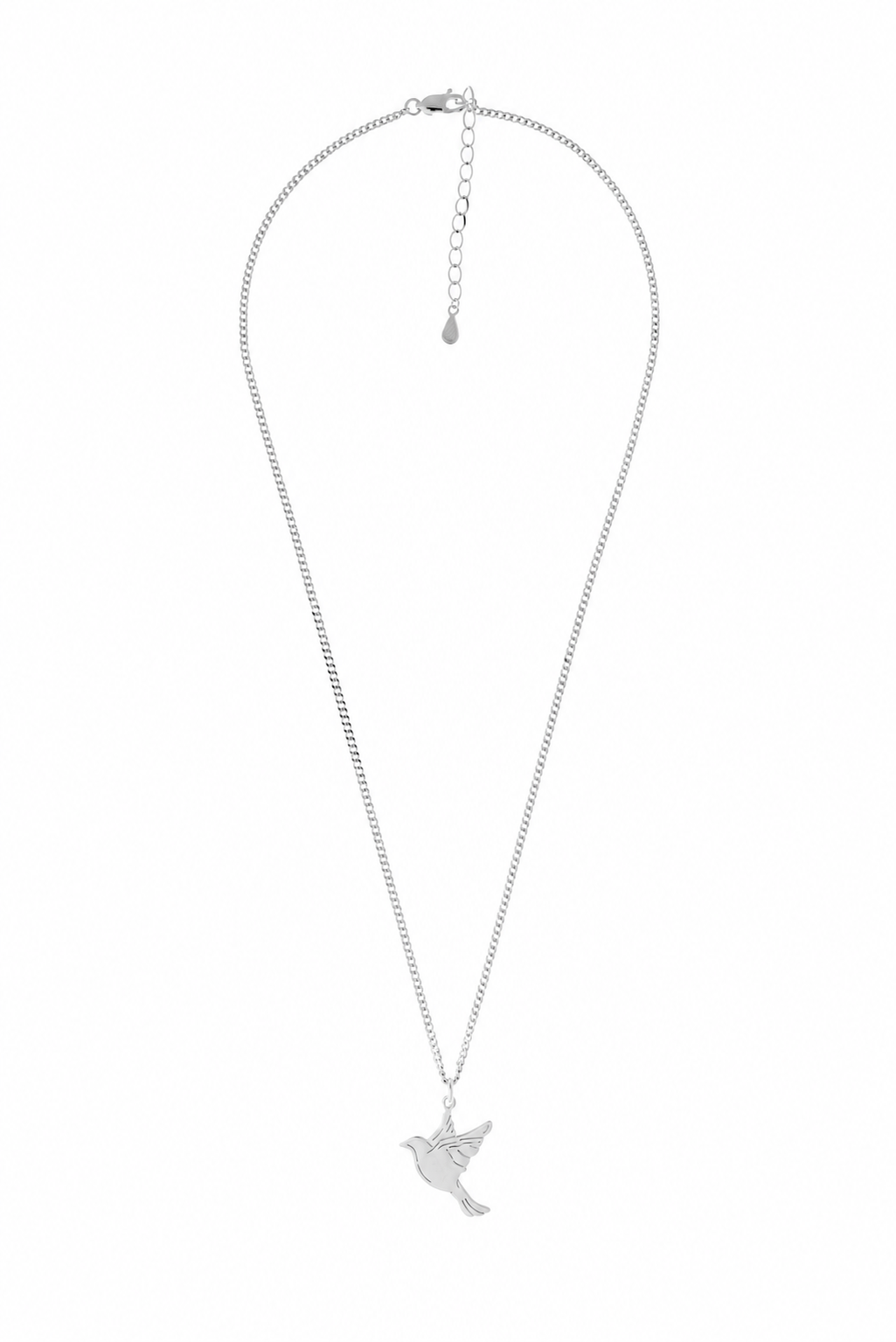 Dove pendant — single product view on the Maison studio background.