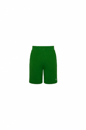 Shorts — green — single product view on the Maison studio background.