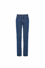 The Proper Denim Trousers — single product view on the Maison studio background.
