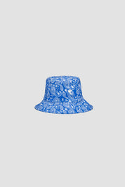 Paisley bucket hat — blue — 1