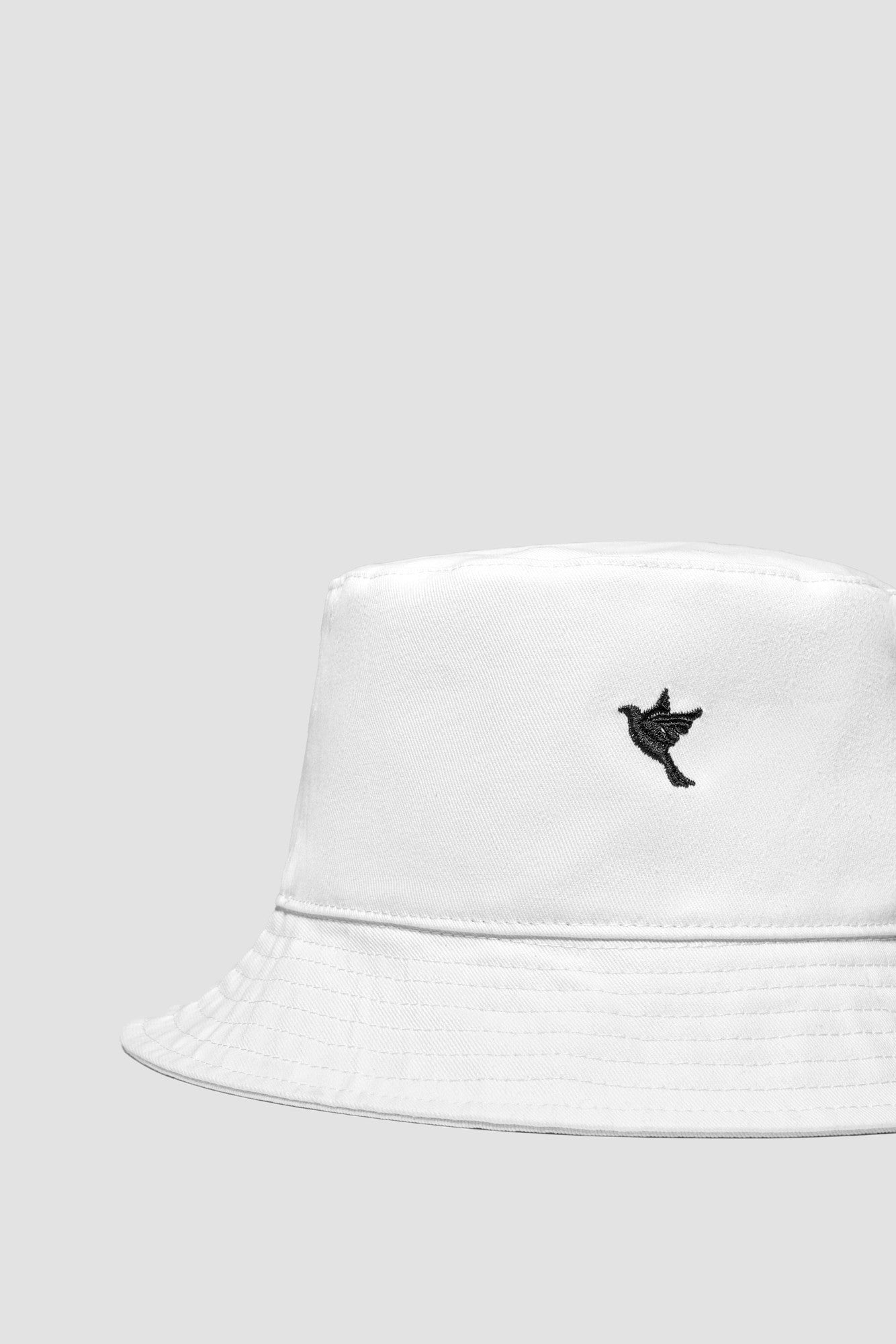Dove bucket hat — white — 2