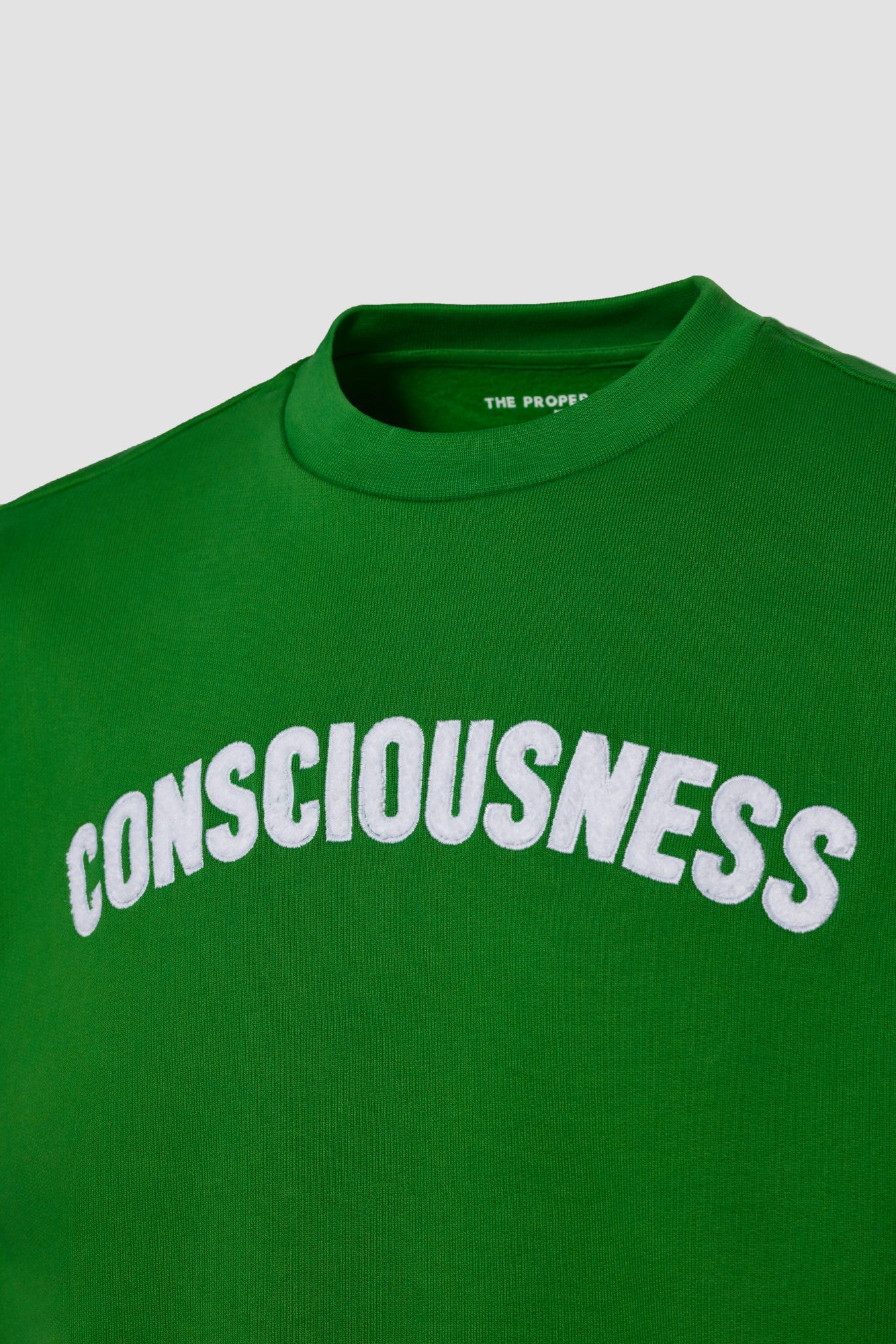 Consciousness sweatshirt — green — 2