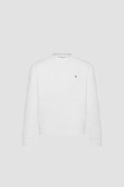 Dove sweatshirt — white / blue — 1