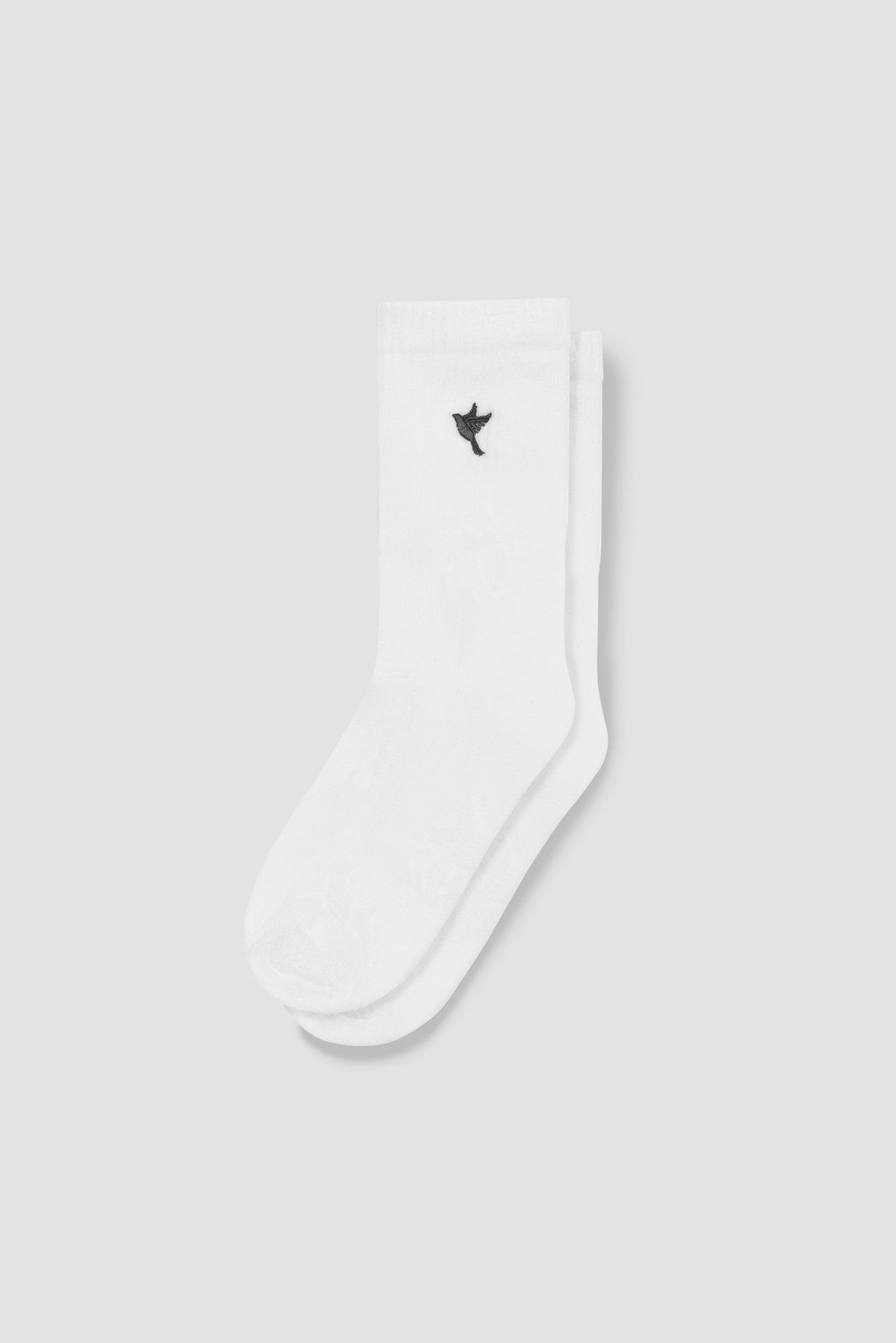 Dove socks — white / black — 1