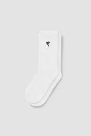 Dove socks — white / black — 1