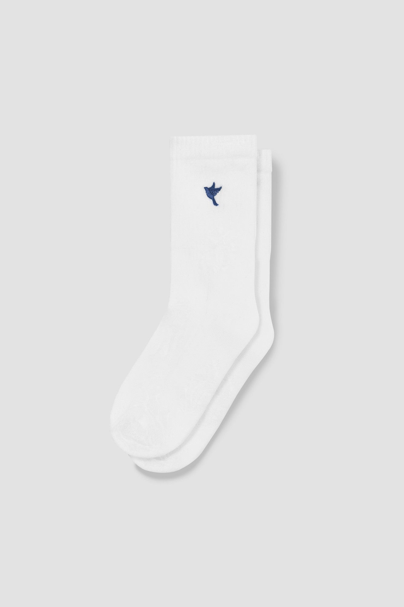 Dove socks — white / blue — 1