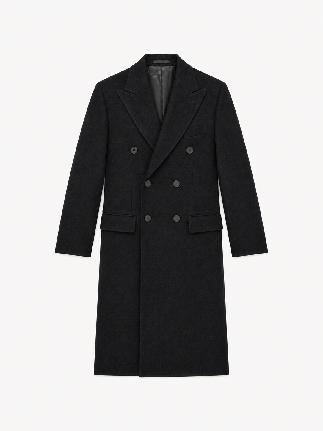 The Legacy Wool & Cashmere Overcoat — front catalogue view