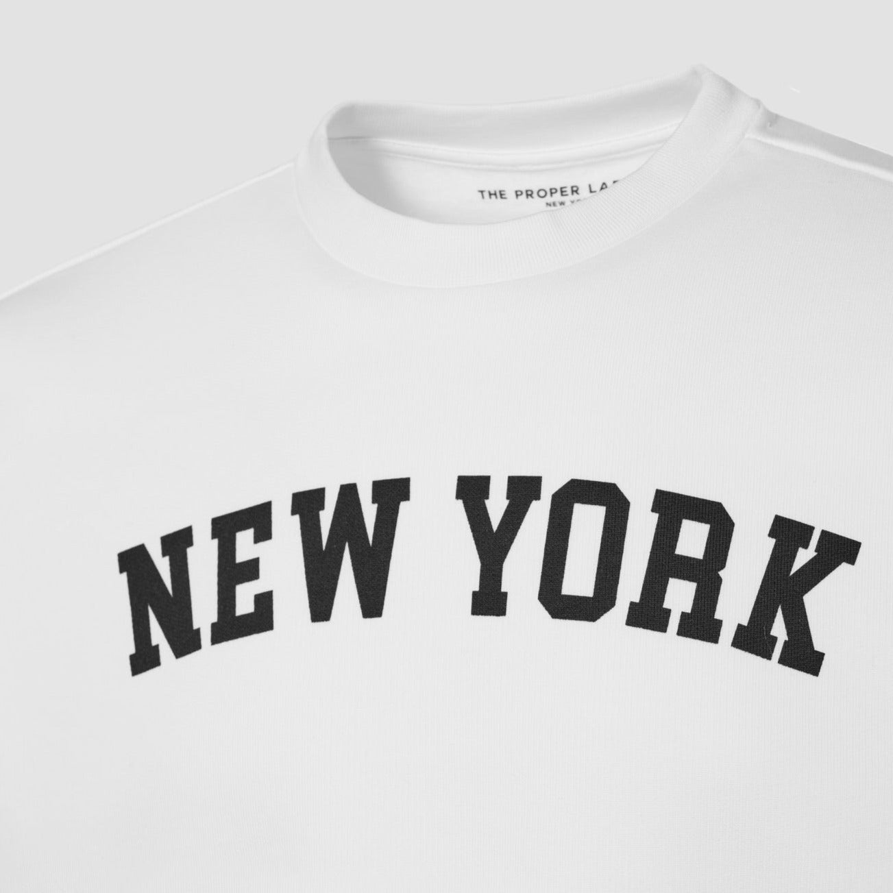 BY TPL ® New York Crewneck White - The Proper Label ™