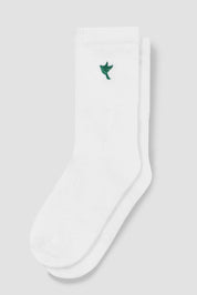 BY TPL ® Solo Socks White [Green Dove] - The Proper Label ™