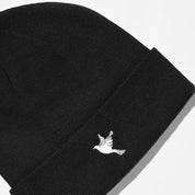 The Proper Beanie ™ Black [White Dove] - The Proper Label ™