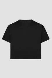 The Proper Crop Top ™ Black [No Logo] - The Proper Label ®