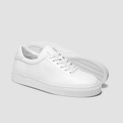 The Proper Sneaker ™ 001 White Low Top Sustainable Men - The Proper Label ™
