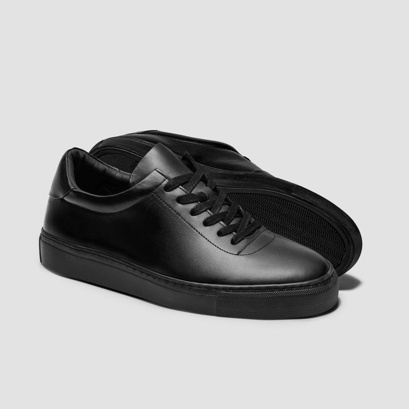 The Proper Sneaker Low Top Black Unisex Men - The Proper Label ™