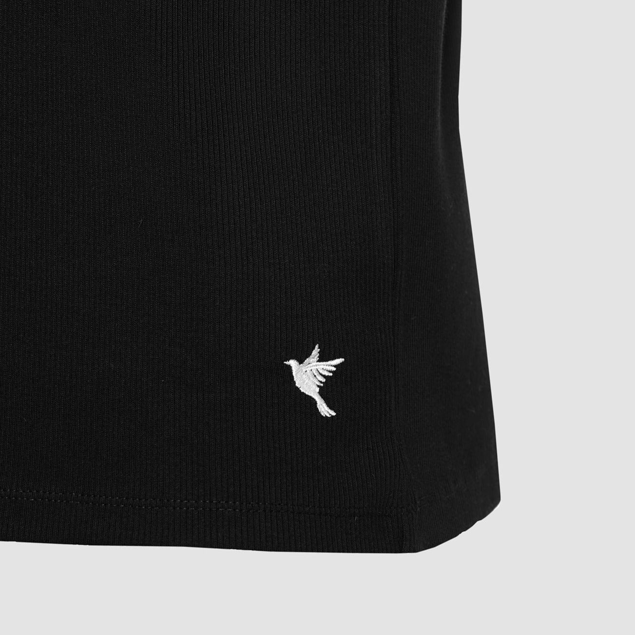 The Proper Tank Top ™ [White Dove Embroidery] - The Proper Label ®