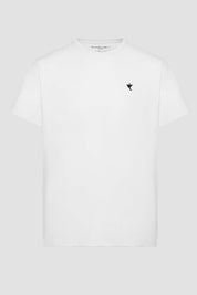 The Proper Tee Shirt ™ White Regular Fit Organic Cotton Crewneck T-Shirt - The Proper Label ™